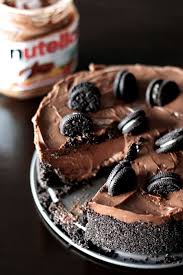 Cheesecake Sans Cuisson Au Nutella Chocolat Et Oreos Sans Oeufs Ni Beurre