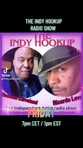 Don’t miss this Friday 11/07 7pm CET 6pm BST 1pm EST #TheIndyHookUp Show  episode #112 hosted by @hestoncleveland5 and @ricardolove7