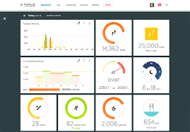 fitbit dashboard updated with weekly activity and more