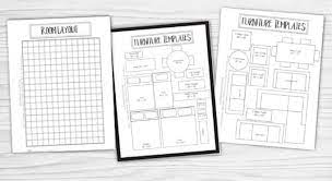 Free Printable Furniture Templates
