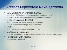 For example, if the funds in your lira came from a pension plan that is regulated under the federal rules, and you are 55 or older, you can . Ipp Inc Actuaries And Retirement Plan Specialists The Individual Pension Plan Presentation On Behalf Of The Banff School Ppt Download