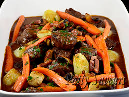 Boeuf Bourguignon Au Four Recette Recette Poisson Facile Recette Boeuf Bourguignon Boeuf Bourguignon Au Four