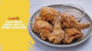 How to cook buttered fried deep fry chicken until golden and cooked through then drain in paper towels. Simpol Favorite Pinoy Style Fried Chicken Simpol Facebook