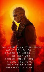 Bingo Bango Bongo Song Joshua Graham Fnv And A7x Shepherd Of Fire Lyrics Fallout Art Fallout New Vegas Fallout Cosplay