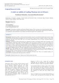 Check spelling or type a new query. Http Www Ijpediatrics Com Index Php Ijcp Article Download 932 737