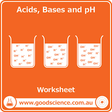 A comparison of acids and bases. Acids Bases And Ph Worksheet Good Science