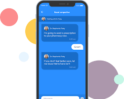 Texts can also be received at this number. Chat With An Online Doctor In An Instant K Health