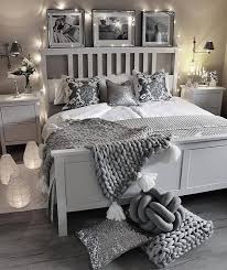 In this bedroom design, the blue and grey scheme, particularly from the bed, teams up with a neutral white wall. Cozy Grey Bedroom Decor The Perfect Inspiration