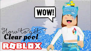 How To Get Clear Water In Your Pool Roblox Adopt Me Its Sugarcoffee Youtube