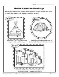 Native American Dwellings Reading Worksheets Spelling Grammar Comprehension Lesson Plans Native American Studies Native American Lesson Plans Native American Lessons