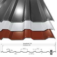 Mit dem 2000 x 1138 x 0,5 mm starken trapezblech t18 (ral7016, anthrazit grau) decken sie unkompliziert ihr gartenhaus oder ihren carport. Trapezblech T 20m 1100 0 63 Mm 25 Âµm Polyester Longhouse Gmbh