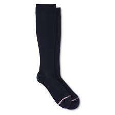 Dr Motion Women S Mild Compression Knee High Socks Black 4 10 Knee High Compression Socks Knee High Socks Knee High