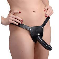Plena Double Penetration Adjustable Strap on Harness: Sex Toy Distributing