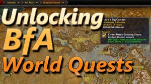 Where To Start Hati Bfa Alliance Wow Quest - Youtube