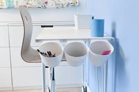 Space Saving Ikea Hack Desk Tidy Organiser Ikea Hackers Ikea Hack Kids Ikea Kids Room Ikea Organization Hacks