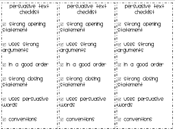 Persuasive Checklist Jpg 1 600 1 236 Pixels Persuasive Writing 6th Grade Writing Prompts Persuasive Writing Examples
