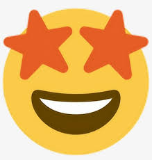 😑 expressionless face emoji was approved as part of unicode 6.1 standard in 2012 with a u+1f611 codepoint and currently is listed in 😀 smileys & emotion category. Star Eyes Orange Shape Starryeyed Emoji Emoticon Face 1024x1024 Png Download Pngkit