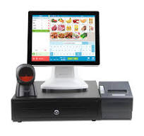 GS-3021 All In One Touch Screen Cash Register POS System Terminal For Hotel