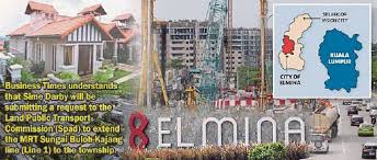 Ilham residence, for sale developed by sime darby property (city of elmina) development sdn. Mrt Link For Elmina