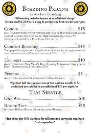 We did not find results for: Boarding Price List Barks And Recreation