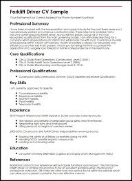 Top resume examples 2021 free 250+ writing guides for any position resume samples written by experts create the best resumes in 5 minutes. Forklift Driver Cv Example Myperfectcv