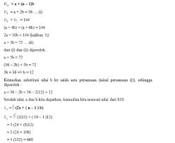 Contoh soal baris dan deret. 30 Contoh Soal Barisan Dan Deret Aritmatika Geometri Jawabannya