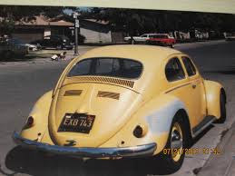 Image result for Yellow 1950 Beetle