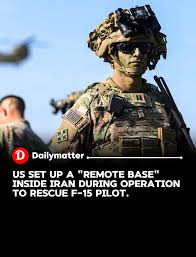 A US Air Force officer was rescued from Iran in a high-risk Special  Operations mission after his F-15E fighter jet was shot down, highlighting  the complexity of combat search and rescue (CSAR)