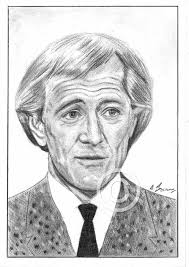 Richard Harris Pencil Portrait by Antonio Bosano
