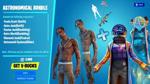 (fortnite) how to get astronomical bundle for free! How To Get The New Travis Scott Bundle For A 100 Vbucks Not Clickbate Youtube