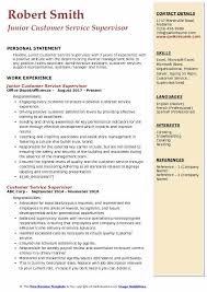 Our ideal candidate uses strong analytical skills to create detailed financial reports and forecasts. Customer Service Supervisor Resume Samples Qwikresume