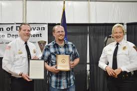 Town of Delavan Police recognize citizens, officers