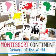 Are there any free animal printables for children? Animals And Continents Printables Natural Beach Living