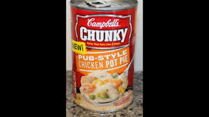 This chicken pot pie recipe is loaded with flavor. Campbell S Chunky Soup Pub Style Chicken Pot Pie Review Youtube