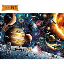 Free games fun jigsaw puzzles for adults and children Jigsaw Puzzles 1000 Pieces For Adults And Kids Space Traveler Adult Puzzles Planets In Space Puzzles For Fun Walmart Com