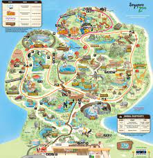 Zhonghua P3 Zoo Trail By Zhonghua Zoo Map Singapore Zoo Wildlife Reserve