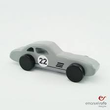 Voiture De Jouet En Bois Voiture En Bois De Qualite Pour Les Enfants Garcons Voiture De Course Classique Cl 05 Inspire Par Le Classique Mercedes 300sl Voiture En Bois Jouets En