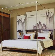 The cover beds have positions which you can cling a variety of curtains or garlands. 16 Mo Finance Mengersi Canopy Bed Frame Post Queen Size Stainless Abunda