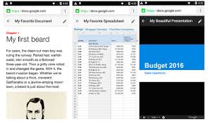 Google Workspace Updates A New Look For The Google Docs Sheets And Slides Viewers On The Mobile Web