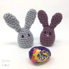 Bunny Egg Cosy Free Pattern Easter Crochet Patterns Knitted Easter Crafts Crochet Bunny Pattern