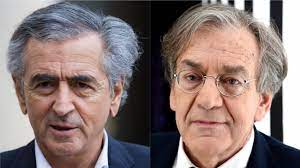 Il est, dans la tempête, un pilote de métier, tendu vers. Bernard Henri Levy Et Alain Finkielkraut La France Juive