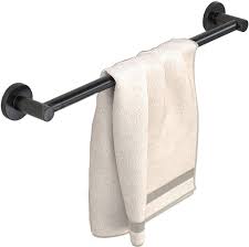 Amazon｜タオル掛け おしゃれ タオルハンガー お洒落 タオルかけ タオル棚 洗面所 台所 お風呂 浴室  マットブラックタオルバー、で作られたタオルホルダーバー SUS304バスルームウォールマウント用のステンレススチールタオルラック、黒 (Size :  90CM)｜キッチン用タオルかけ・フック ...