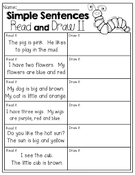 These worksheets introduce verbs as action words. 1st Grade English Worksheets Best Coloring Pages For Kids