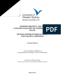 Maybe you would like to learn more about one of these? View Feminism Gender Studies