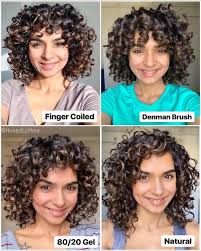 When I Was Looking For Something To Help Form Curl Clumps There It Was Learn How Denman Brush H Curly Hair Tips Curly Hair Styles Naturally Curly Hair Styles
