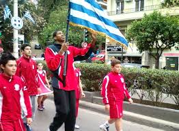Antetokounmpo's milwaukee bucks defeated the phoenix suns on tuesday to win their first nba title in fifty years. The Day Giannis Antetokounmpo Marched In Athens Holding The Greek Flag
