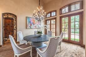 A dining room table is an important part of your home. Gaillardia Okc Mediterranean Dining Room Oklahoma City By Chateau Design Interiors Formerly Red Chateau Houzz
