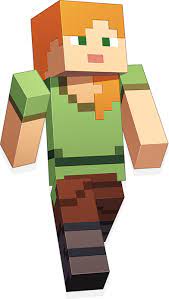 Minecraft Game Art Illustration Of Nighttime World With Alex Arte Minecraft Festa Infantil Minecraft Minecraft Festa