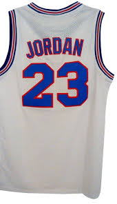The space jam apparel collection pulls inspiration from the movie's famed rivals, the tune squad and the monstars. Michael Jordan Tune Squad Youth Basketball Jersey White Space Jam 23 Child Kids Walmart Com Walmart Com