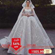 Schönste brautkleid für den schönesten tag. Sonderverkauf 50 Off Romantische Arabisch Ballkleid Perlen Spitze Brautkleider Mit Langen Schleier Robe De Mariee Saudi Arabien Hochzeit Brautkleider Mit Cape